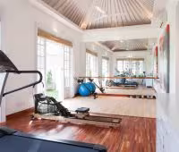Villa The Cotton House, salle de gym